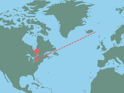 Kiska was captured off the eastern coast of Iceland in 1979. She resides alone in Ontario, Canada.